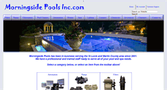 Desktop Screenshot of morningsidepoolsinc.com