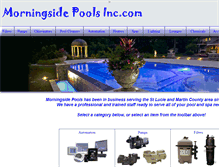 Tablet Screenshot of morningsidepoolsinc.com